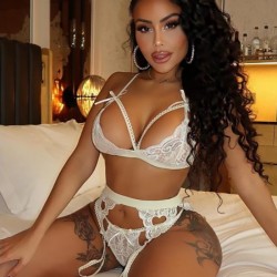 Set lenjerie Pure Ivory 3 piese