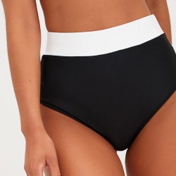 Bikini contrastanti talie adanca - marimea S